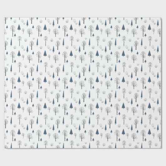 Wrapping Paper - Winter Pattern Cadeaupapier (Vlak)