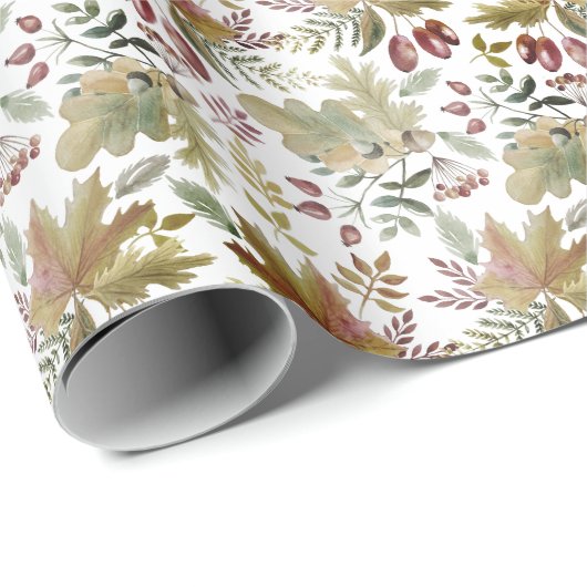 Wrapping Paper - Winter Pattern Cadeaupapier (Rol Hoek)