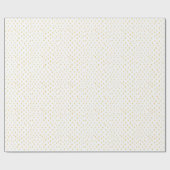 Wrapping Paper - Yellow Dots Cadeaupapier (Vlak)
