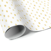 Wrapping Paper - Yellow Dots Cadeaupapier (Rol Hoek)