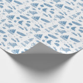 Wrapping Papier-strand thema Cadeaupapier (Hoek)