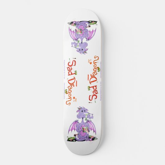 "Wrapping Presents" par T.S. Tire Skateboard (Recto)