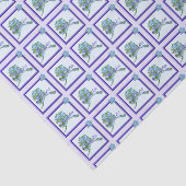 Wrapping Tissue - ALASKA - Ingelijste Icon Tissuepapier (Detail)