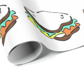 WRAPPINGSPAPIER SANDWICH CADEAUPAPIER (Rol Hoek)