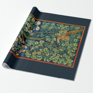 WRAPPINGSPAPIER : WILLIAM MORRIS : KRACHTIG CADEAUPAPIER