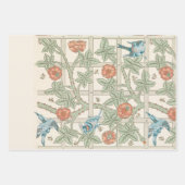 WRAPPORTEUR : WILLIAM MORRIS : TRELLIS INPAKPAPIER VEL (Voorkant)