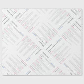 Wrapppapier hervatten cadeaupapier (Vlak)