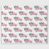 Wrapppapier voor rotatiepersen met kerstbomen voor cadeaupapier (Vlak)