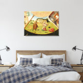 Wrath Canvas Afdruk (Insitu (Slaapkamer))