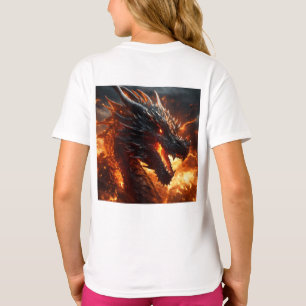Wrath Unleashed: Infernal Storm Dragon" T-shirt