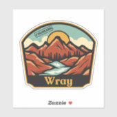 Wray, Autocollant Colorado (Feuille)