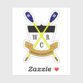 WRC Crest Die-Cut Vinyl Sticker - Meerdere Opties