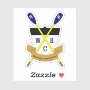 WRC Crest Die-Cut Vinyl Sticker - Meerdere Opties