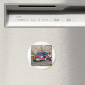 WRC Rally Car Hoesje Magneet (Insitu (Vaatwasser))