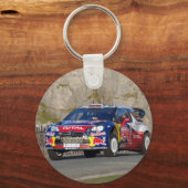 WRC Rally Car Sleutelhanger (Voorkant)