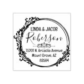 Wreatepaar retouradres 	rubberstempel (Afrduk)