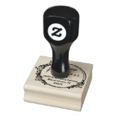 Wreatepaar retouradres 	rubberstempel (Stempel)
