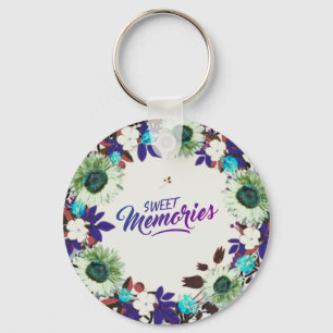 Wreater Flowers Greenery Floral Religious Gift Art Sleutelhanger