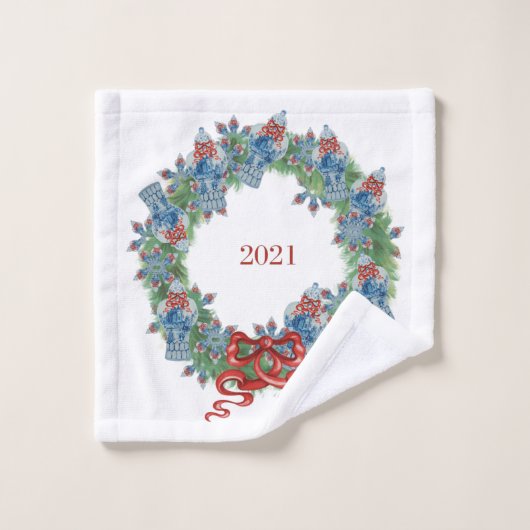 Wreath 2021 Ginger Jar (Gant de toilette)
