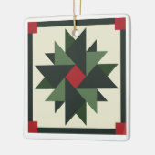 Wreath Barn Quilt Ornament (Links)