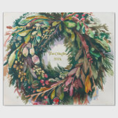 Wreath Cadeaupapier (Vlak)