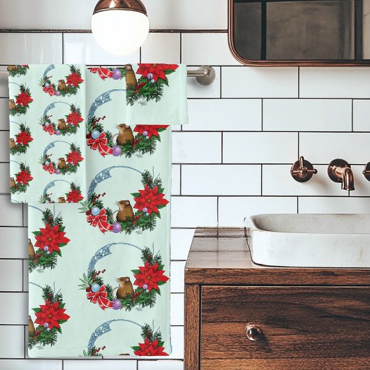 Wreath de la souris de Noël