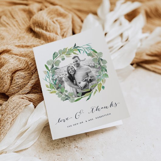 Wreath d'Eucalyptus | Merci photo Mariage