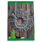 Wreath Gift Beg Medium Cadeauzakje (Achterkant)