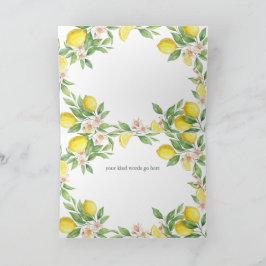 Wreath Mediterranean thank you Bridesmaid card Bedankkaart