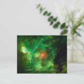 Wreath Nebula, Barnard 3, Melkweg Briefkaart (Staand voorkant)