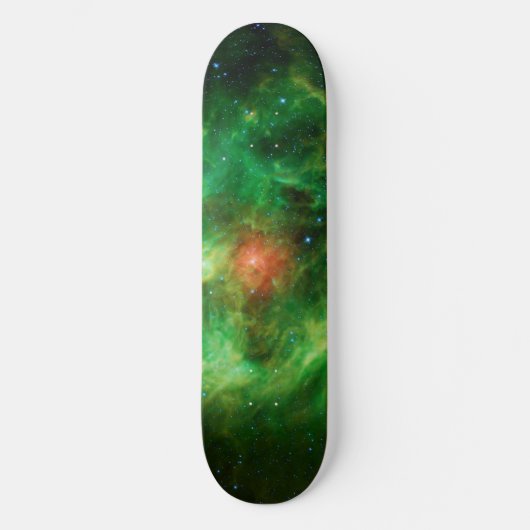 Wreath Nebula, Barnard 3, Melkweg Skateboard (Voorkant)