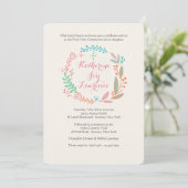 Wreath of Joy Invitation (Debout devant)