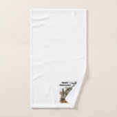 Wreath of Whispers - La porte qui accueille les mo (Serviette à main)