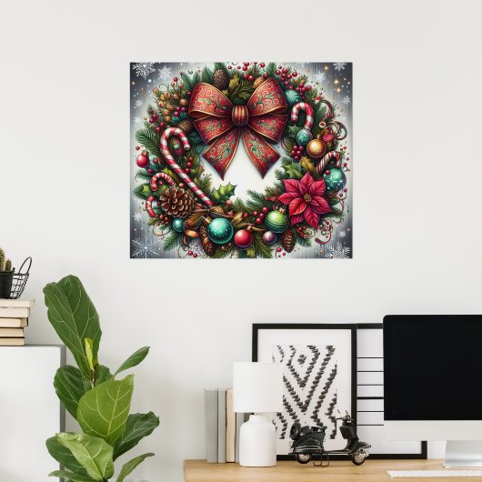 Wreath Poster (Bureau à domicile)