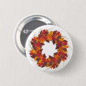 Wreath Ronde Button 5,7 Cm (Voorkant /achterkant)