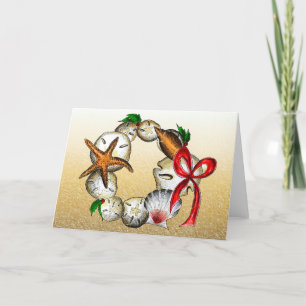 Wreath Shell - Carte Noël/Fête