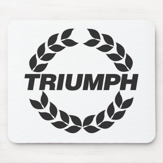 Wreath Triumph Logo Mousepad Muismat (Voorkant)