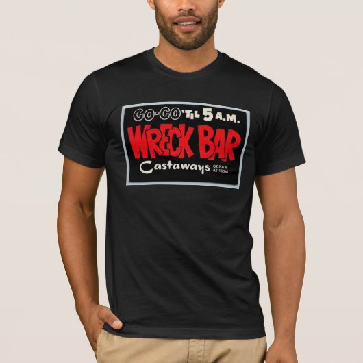 WRECK BAR THE CASTAWAYS MIAMI BEACH T-SHIRTS (Devant)