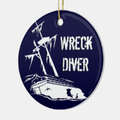 Wreck Diver Ornament (Links)