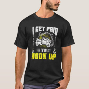 Wrecker Towin TW Truck Driver Roadside Assistance T-shirt