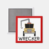Wrecker Tshirts en cadeautjes Magneet (Voorkant / Achterkant)