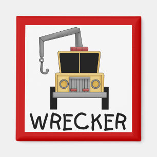 Wrecker Tshirts en cadeautjes Magneet