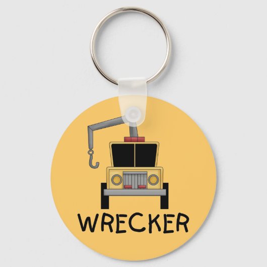Wrecker Tshirts en cadeautjes Sleutelhanger (Voorkant)