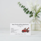 Wrecker voor vrachtwagen visitekaartje (Staand voorkant)