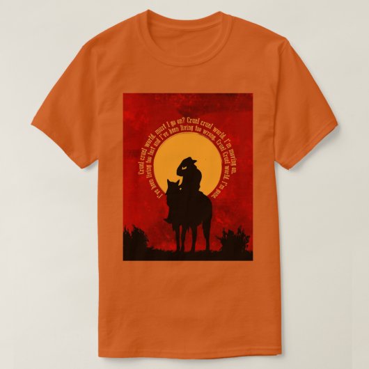 wrede wereld t-shirt (Design voorkant)