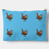 Wren Bird Zingt Sky Blue Etui (Achterkant)