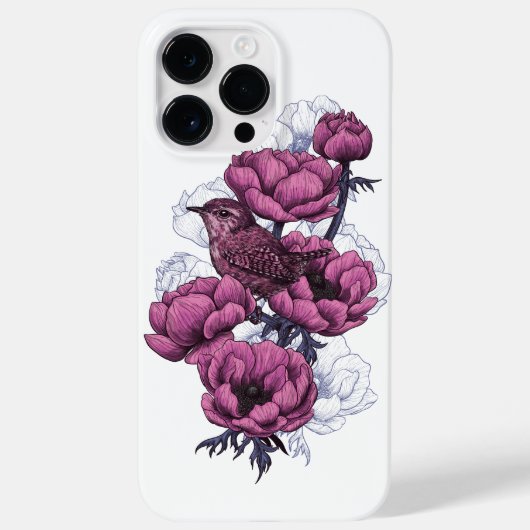 Wren bouquet Case-Mate iPhone case (Achterkant)
