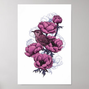 Wren bouquet poster