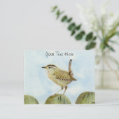 Wren Briefkaart (Staand voorkant)
