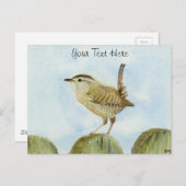 Wren Briefkaart (Voorkant / Achterkant)